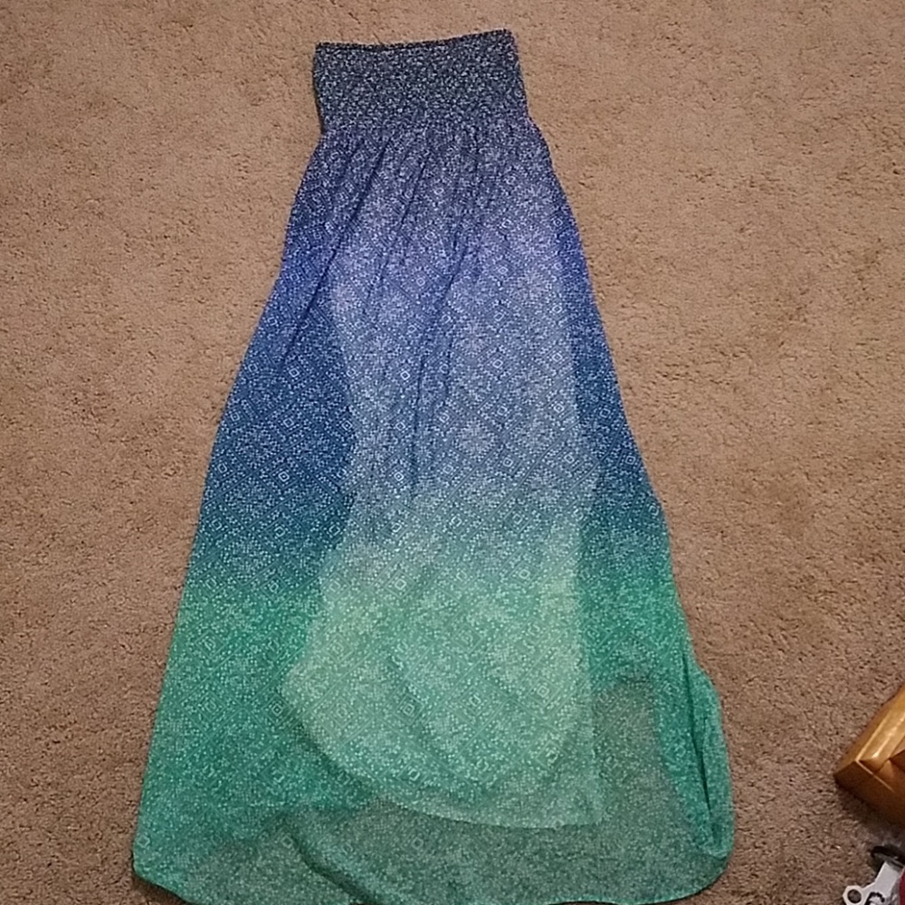 Old navy strapless maxi dress